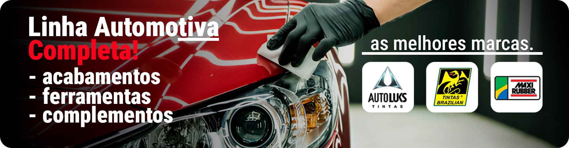 Linha Automotiva Completa! | CS Tintas