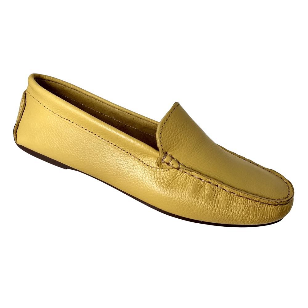 Mocassim amarelo new arrivals