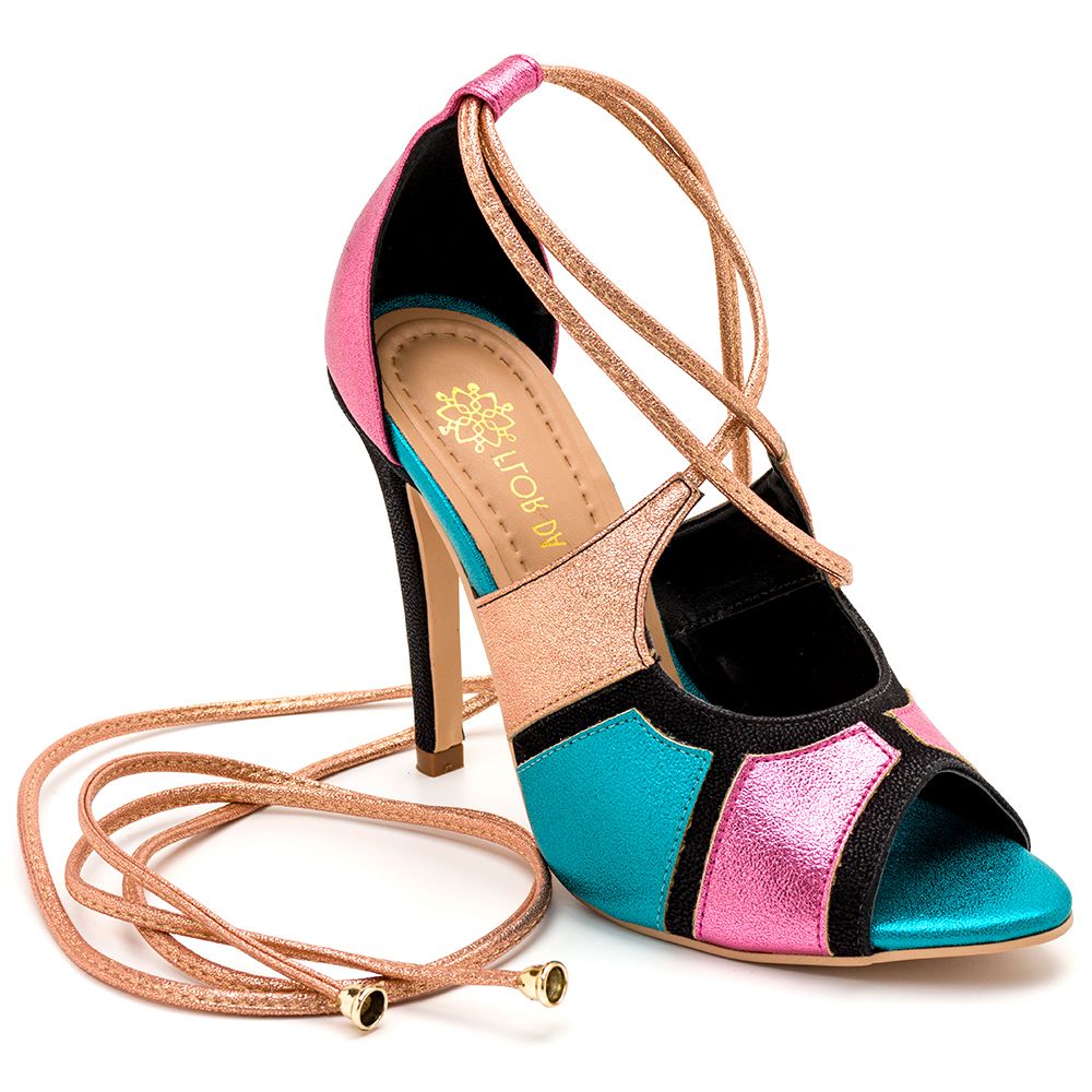 Sapatos femininos 2025 salto alto fino