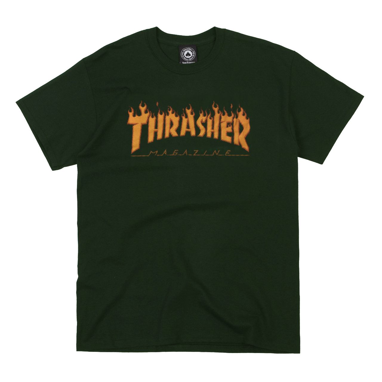 Camiseta Thrasher Halftone Green DREAMS SKATESHOP