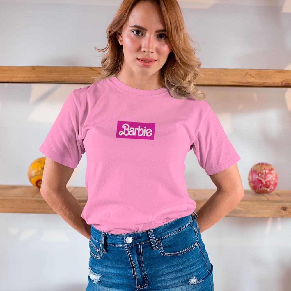 Comprar T-shirt Baby Look Barbie Girl - Fashion Dessa Oficial