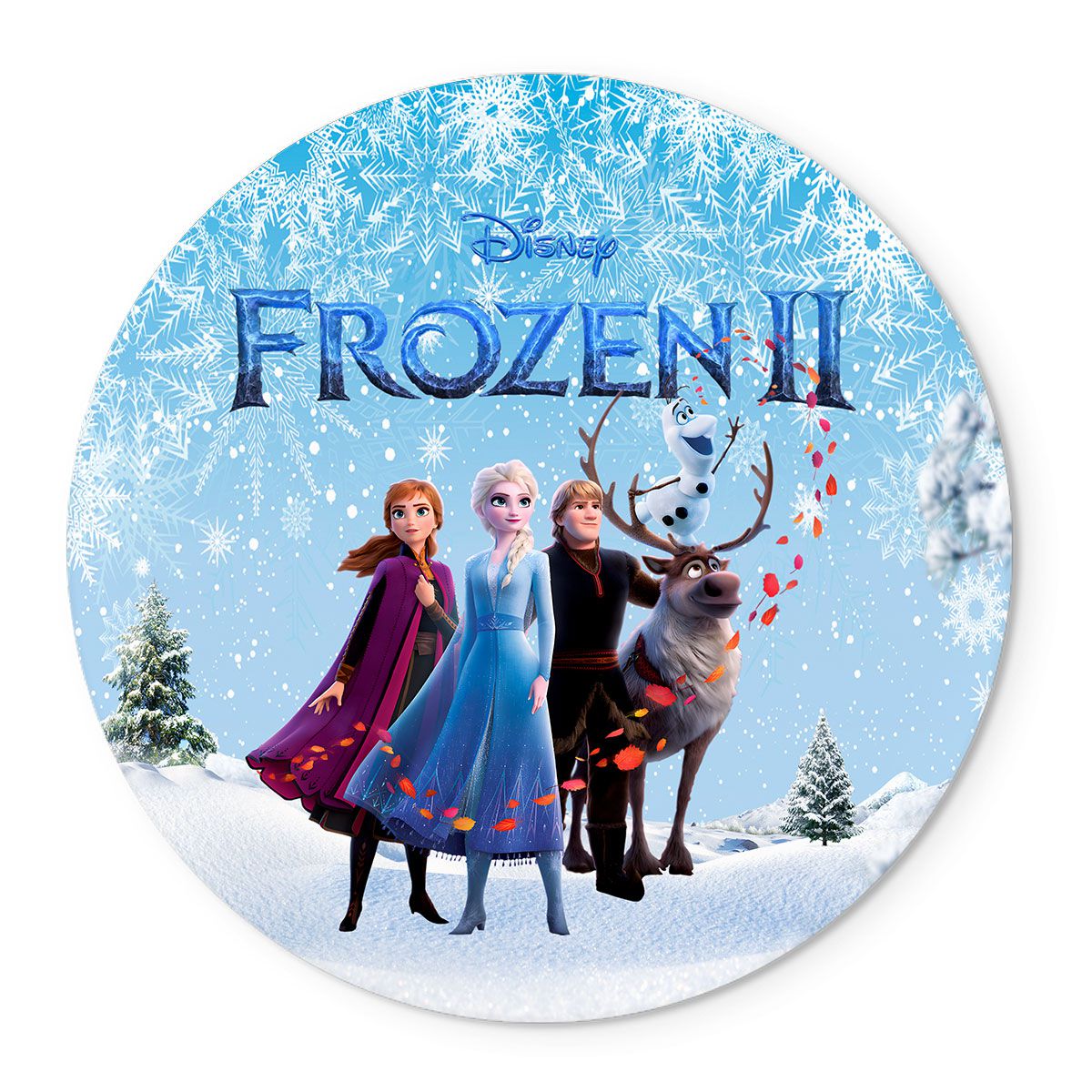Painel Temático Frozen 2 Veste Fácil C/ Elástico | ESTAMPARIA NET