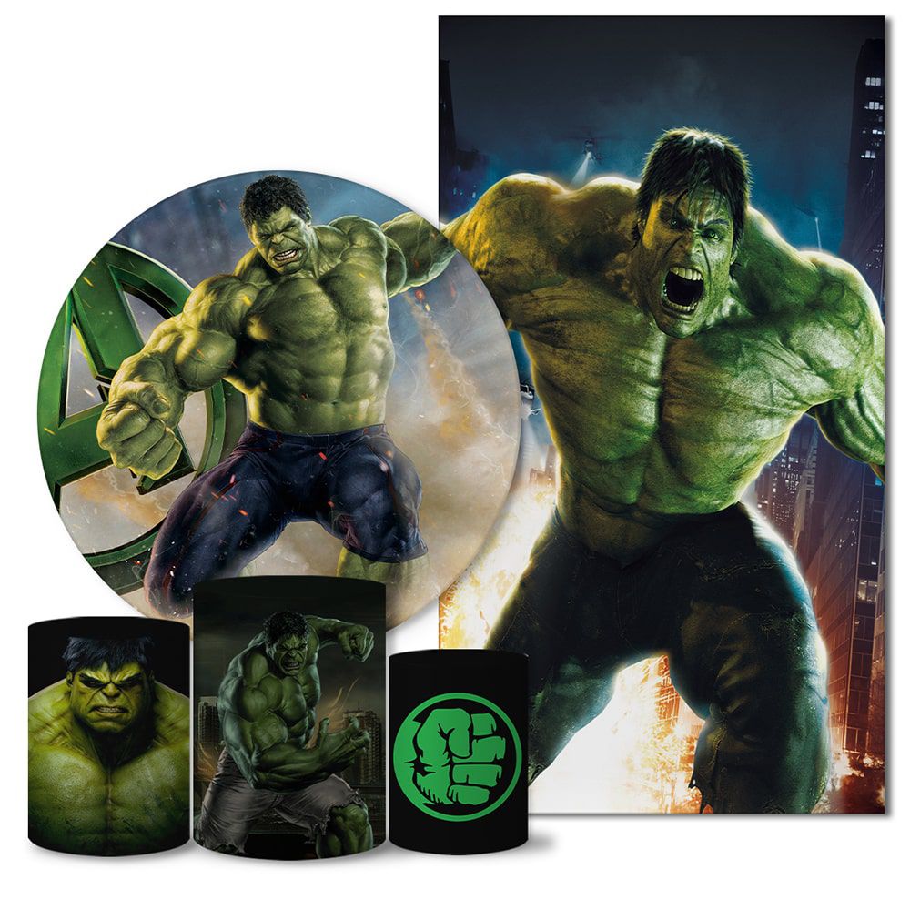 Trio Capas Pain Is Casado Tema Hulk Veste F Cil Estamparia Net