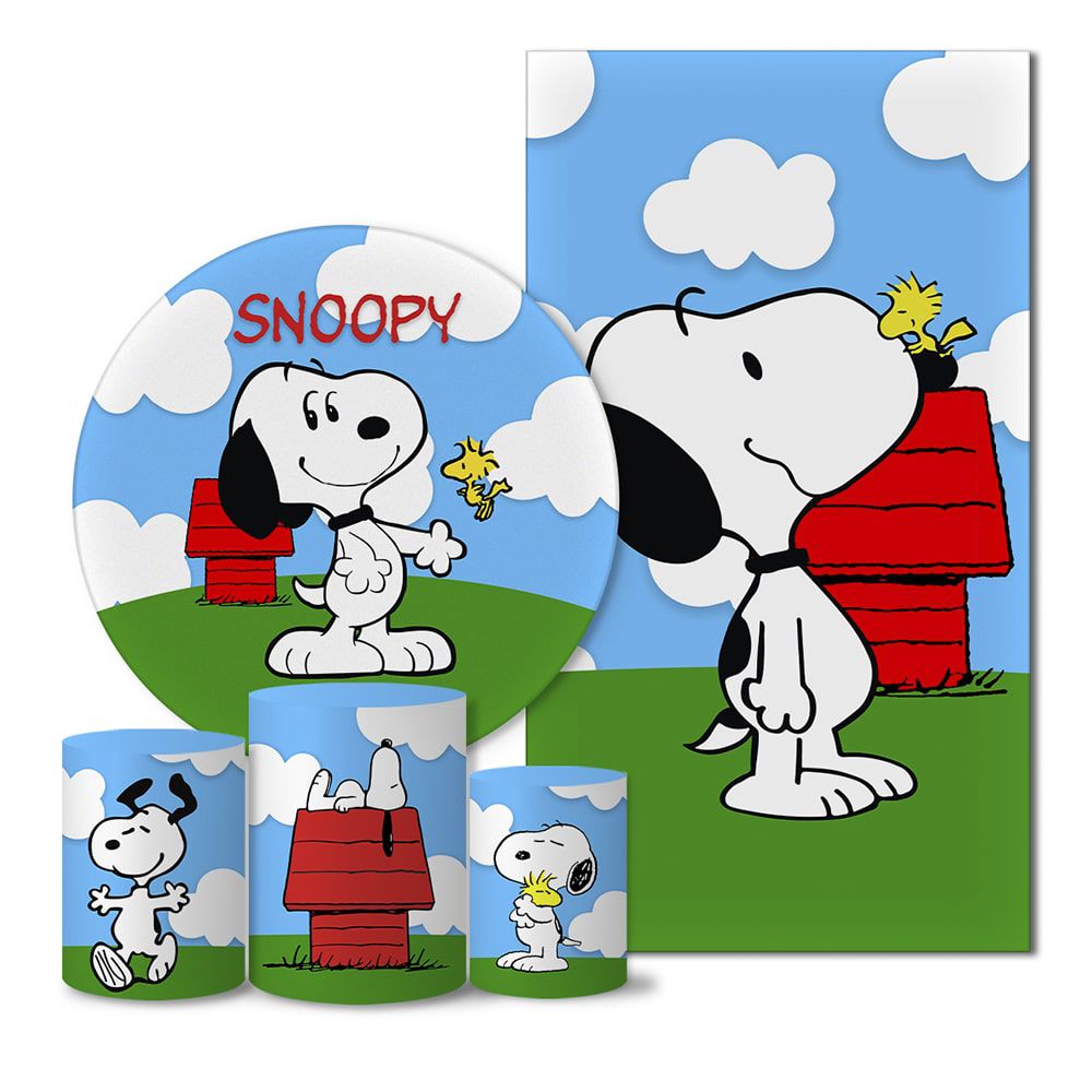 Trio Capas Pain Is Casado Tema Snoopy Veste F Cil Estamparia Net