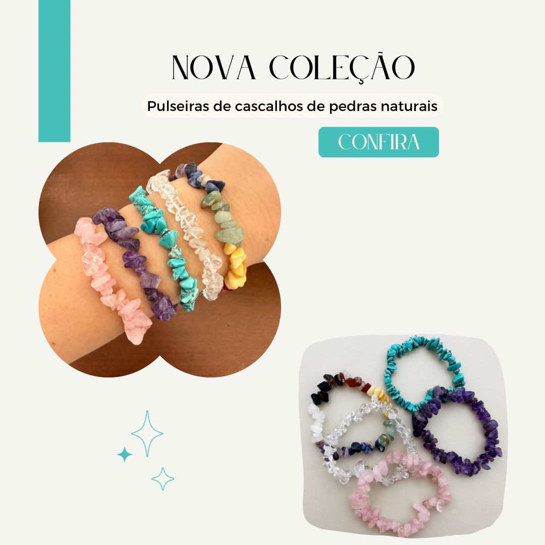 Pulseiras cascalho