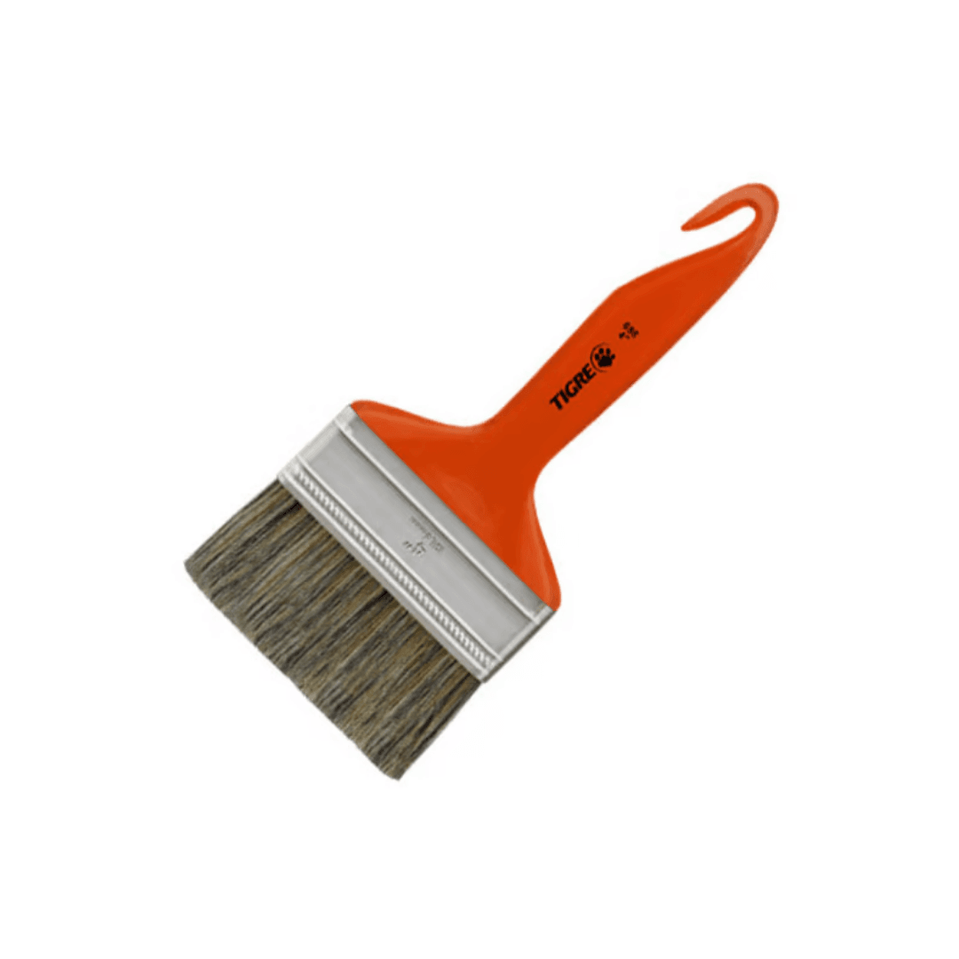 Trincha Pincel Para Pintura 4 Pol. 695 Tigre | Evolução Tintas