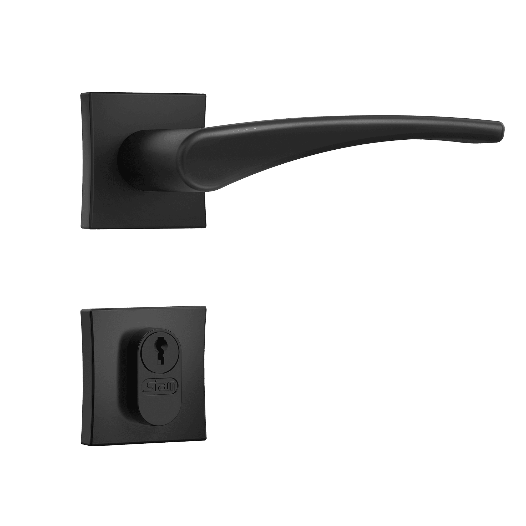 FECHADURA EXT CLASSIC 3500 ROS.QUAD BLACK | Fechacom