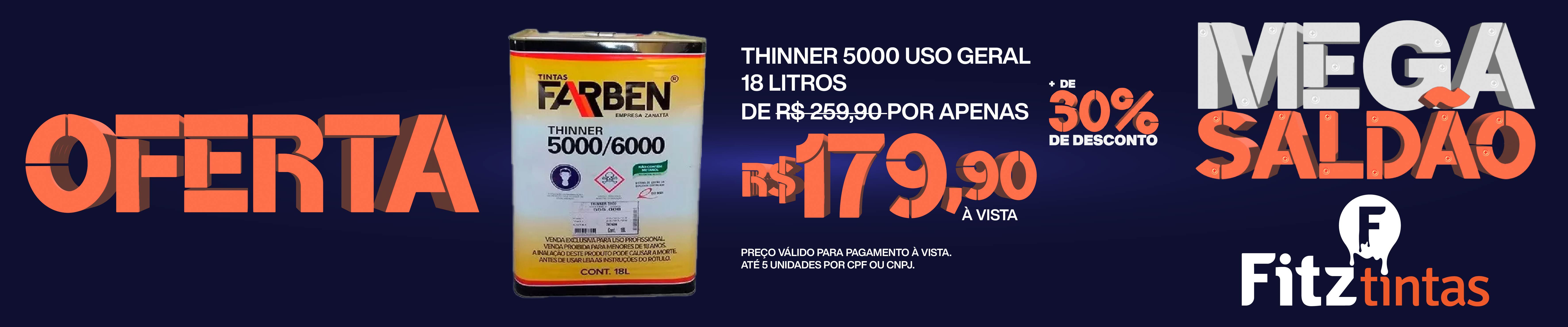Thinner 5000 18 Litros