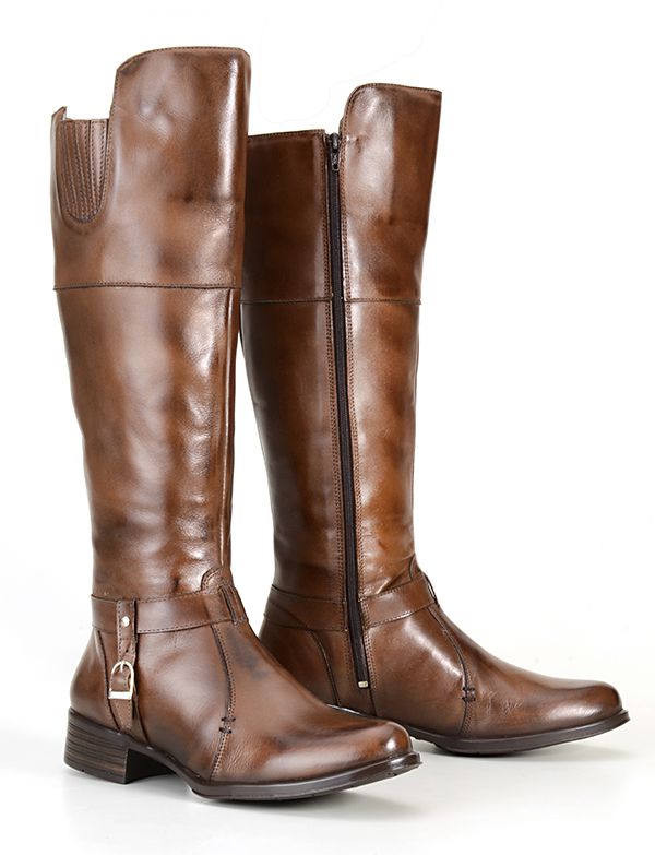 Texana Montaria Estilo Over The Knee Em Couro FRANCABOOTS