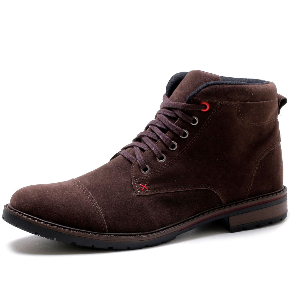 Bota Masculina Casual 208K Café | FRANCA DISTRIBUIDORA