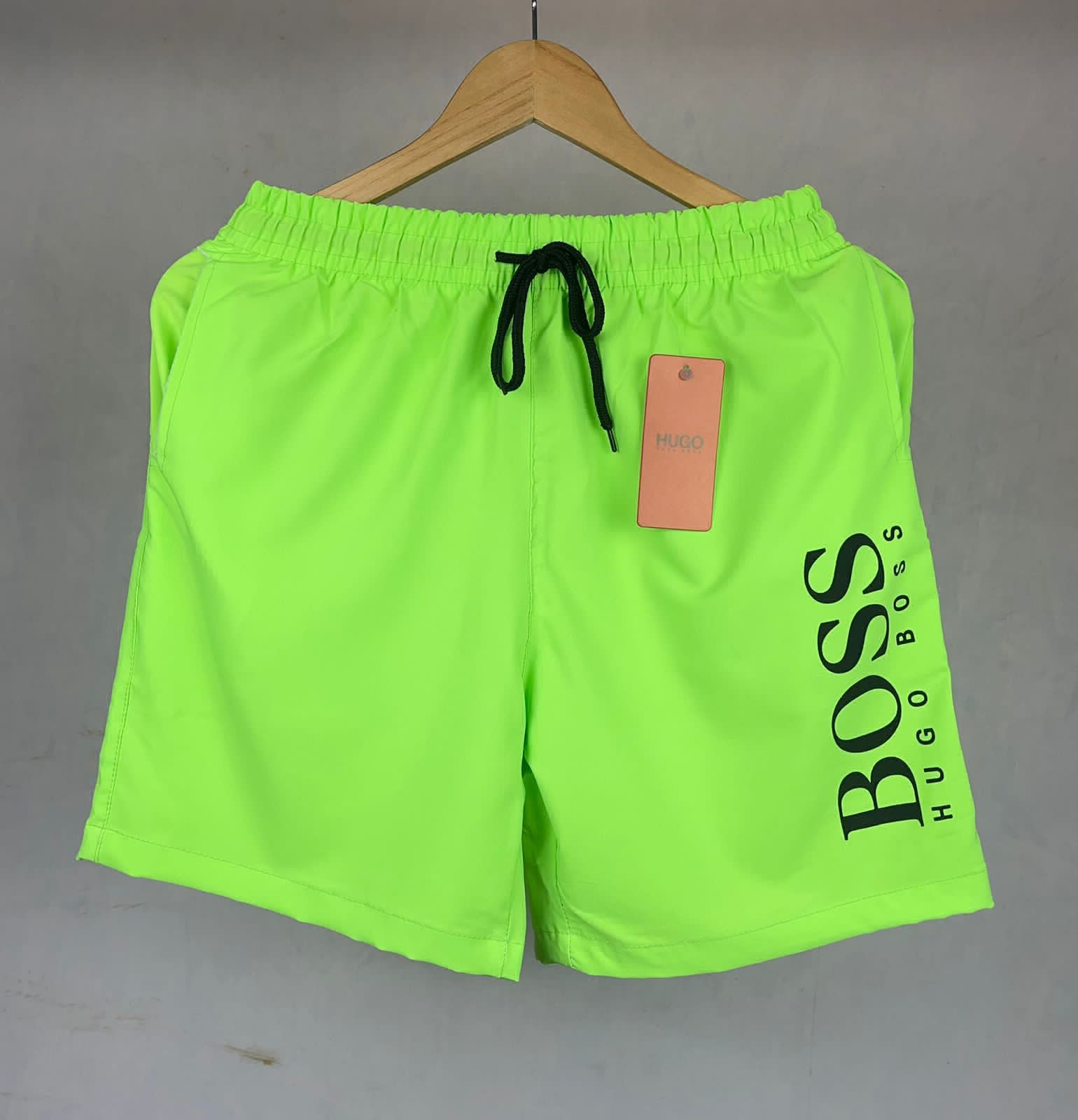 HUGO BOSS - Polo & Bermuda - Yellow