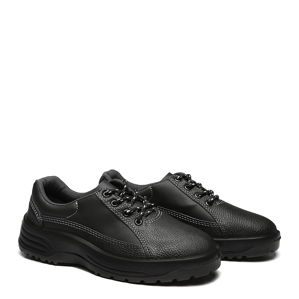 TENIS PRETO AMARRAR COURO S. BICO PU BIDENSIDADE | FUJIWARA