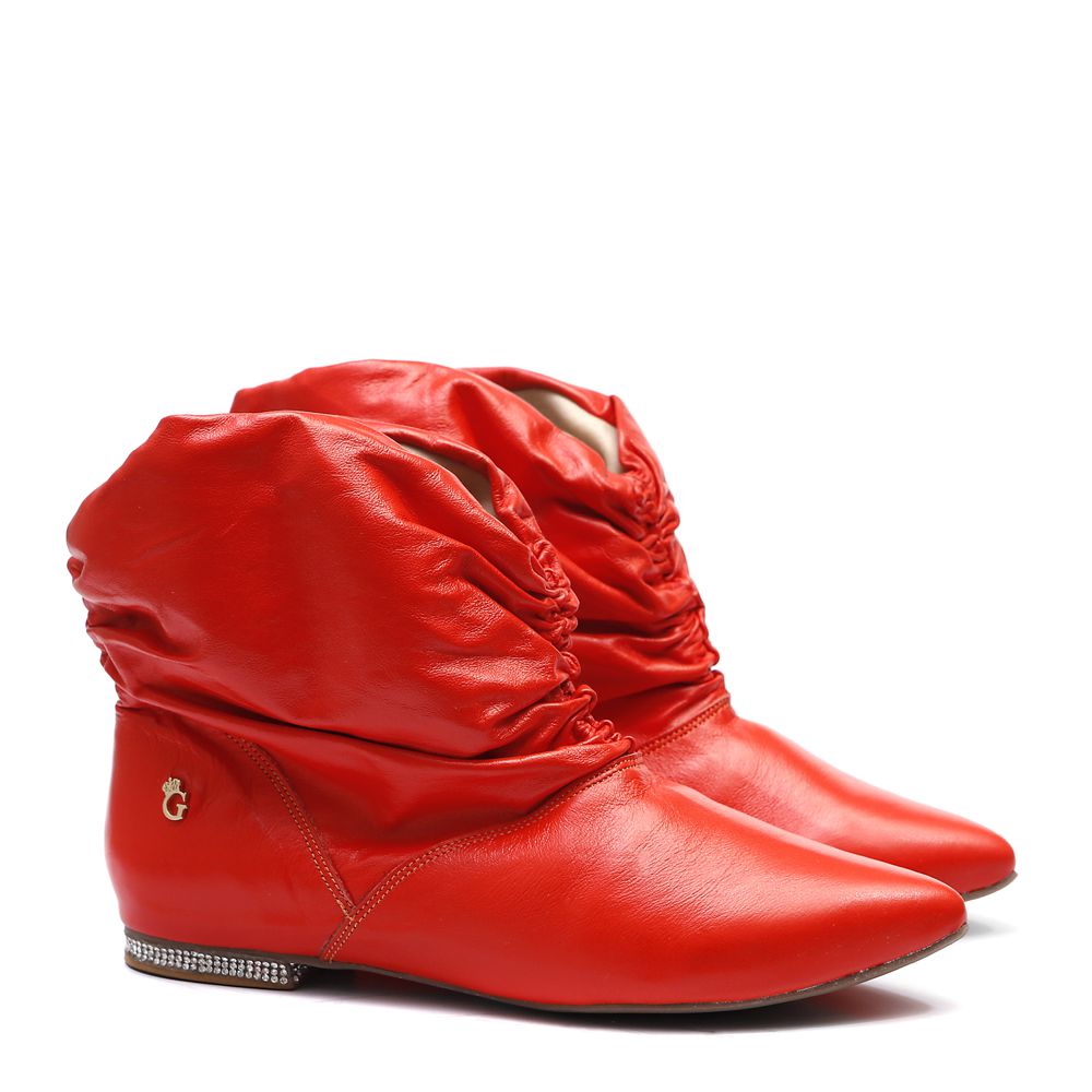 Bota Sanfonada Bico Fino Soho Coral GATS