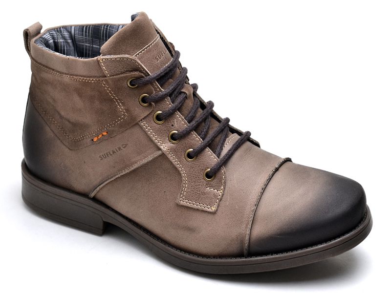 Bota Casual Couro Masculina | GH CALÇADOS
