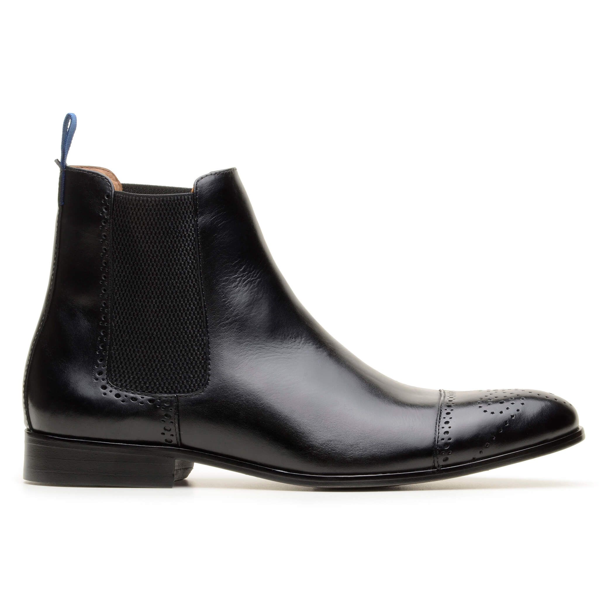 Chelsea boot preta best sale masculina