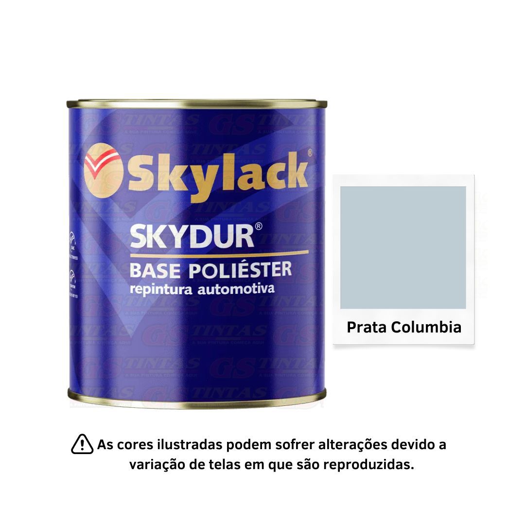 SKYLACK BP PRATA COLUMBIA FORD 900ML | GS Tintas