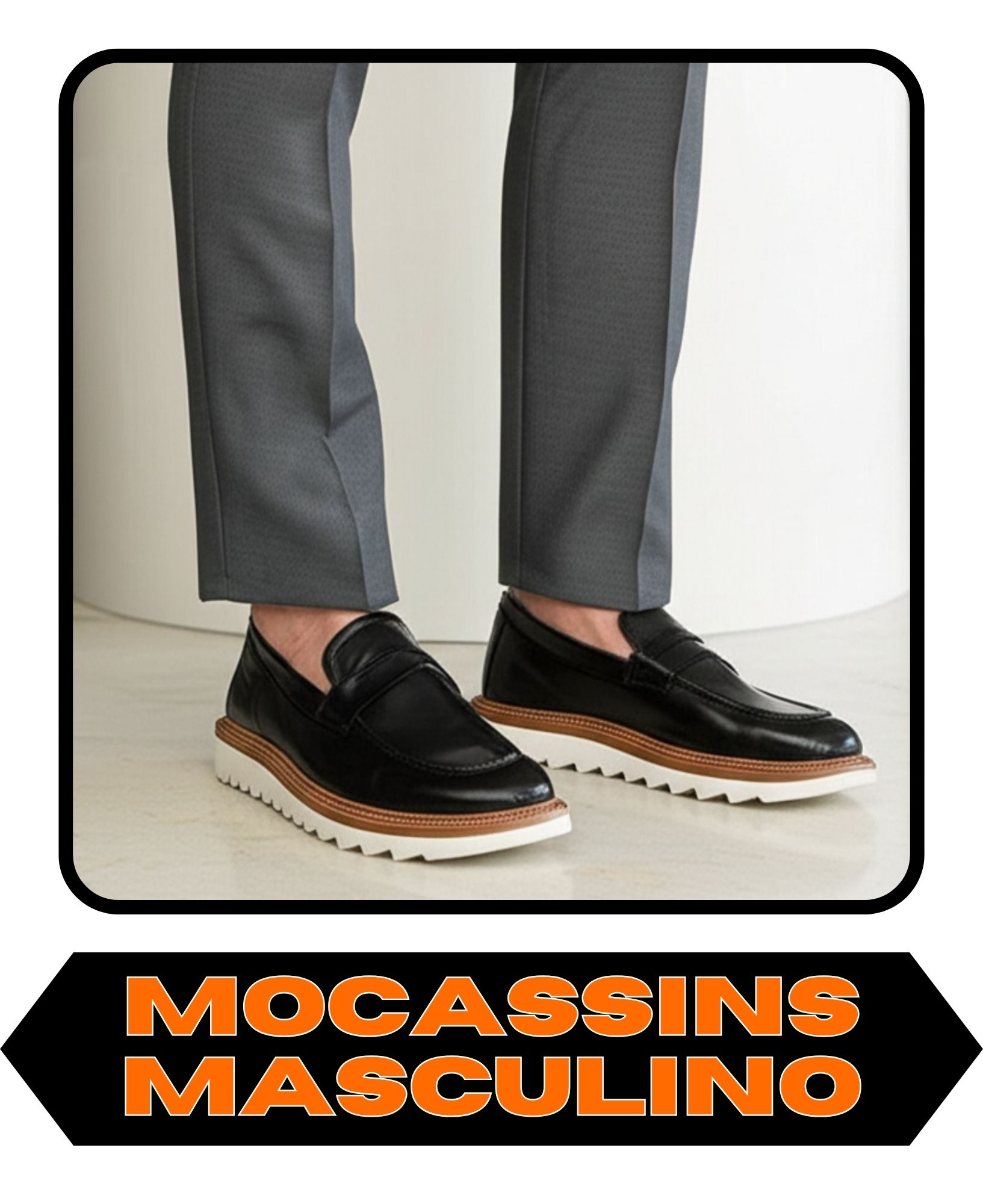 Categoria de Mocassins Masculinos