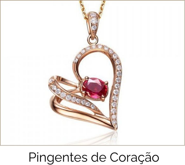 Pingentes de Coração