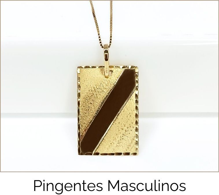 Pingentes masculinos