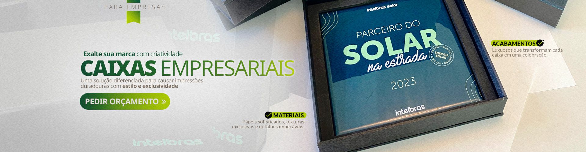 Slide Caixas Empresariais