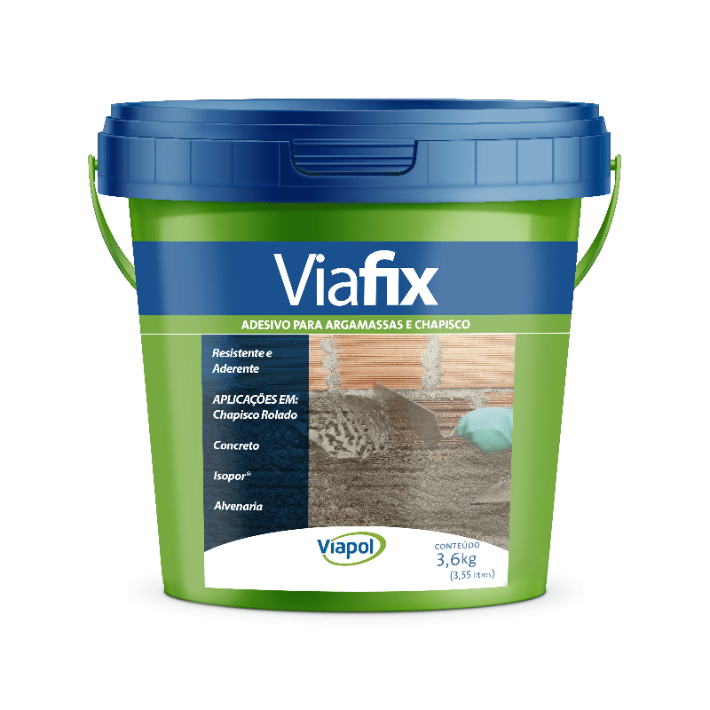 EMULSÃO ADESIVA VIAFIX VIAPOL | Impermix | Materiais de Construção