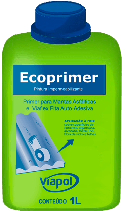 ECOPRIMER - PRIMER PARA COLAGEM DE MANTA ASFÁLTICA 3,6L, Impermix