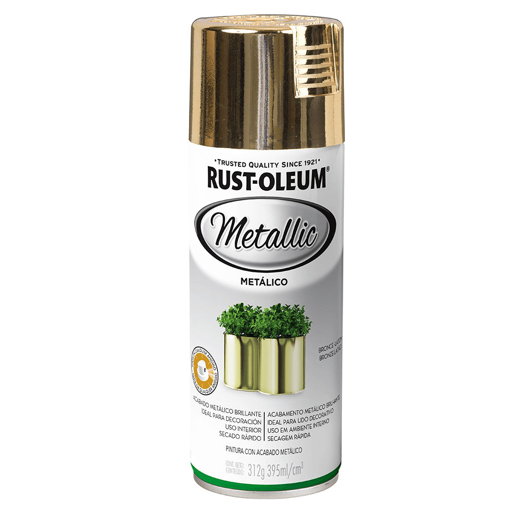 SPRAY METÁLICO RUST OLEUM | Impermix | Materiais de Construção