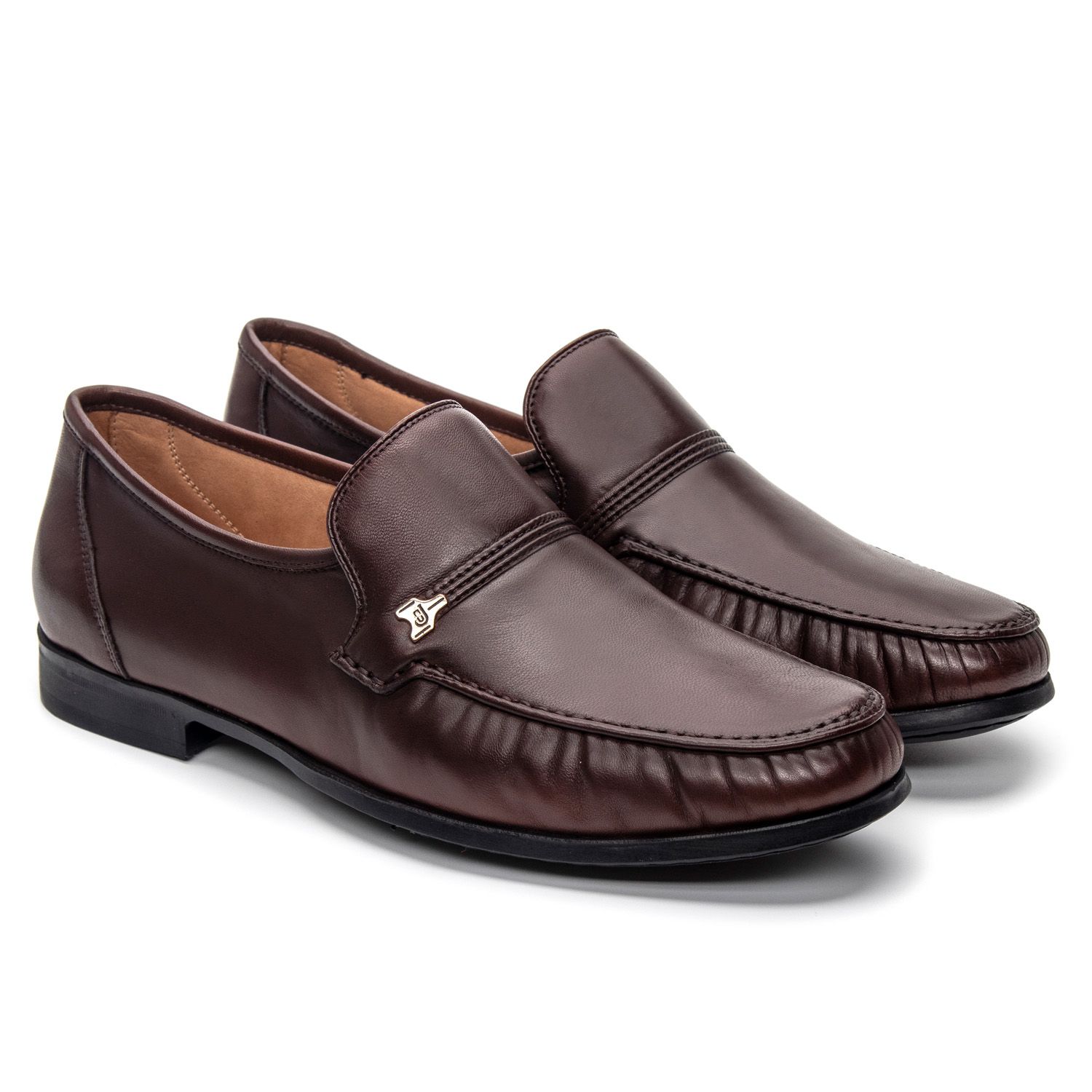 Clássico Mocassim Chocolate 001B | JACOMETTI