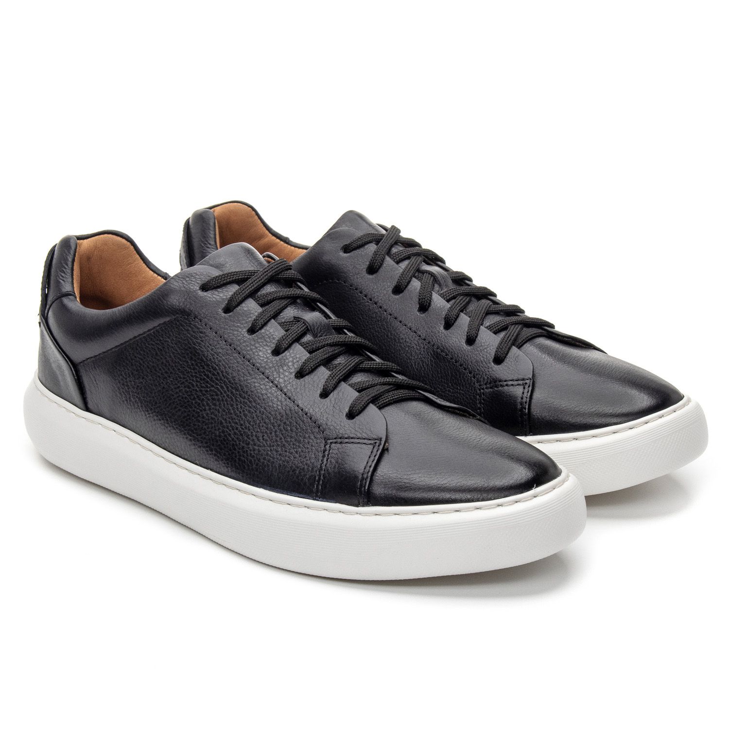 Tenis cheap preto liso