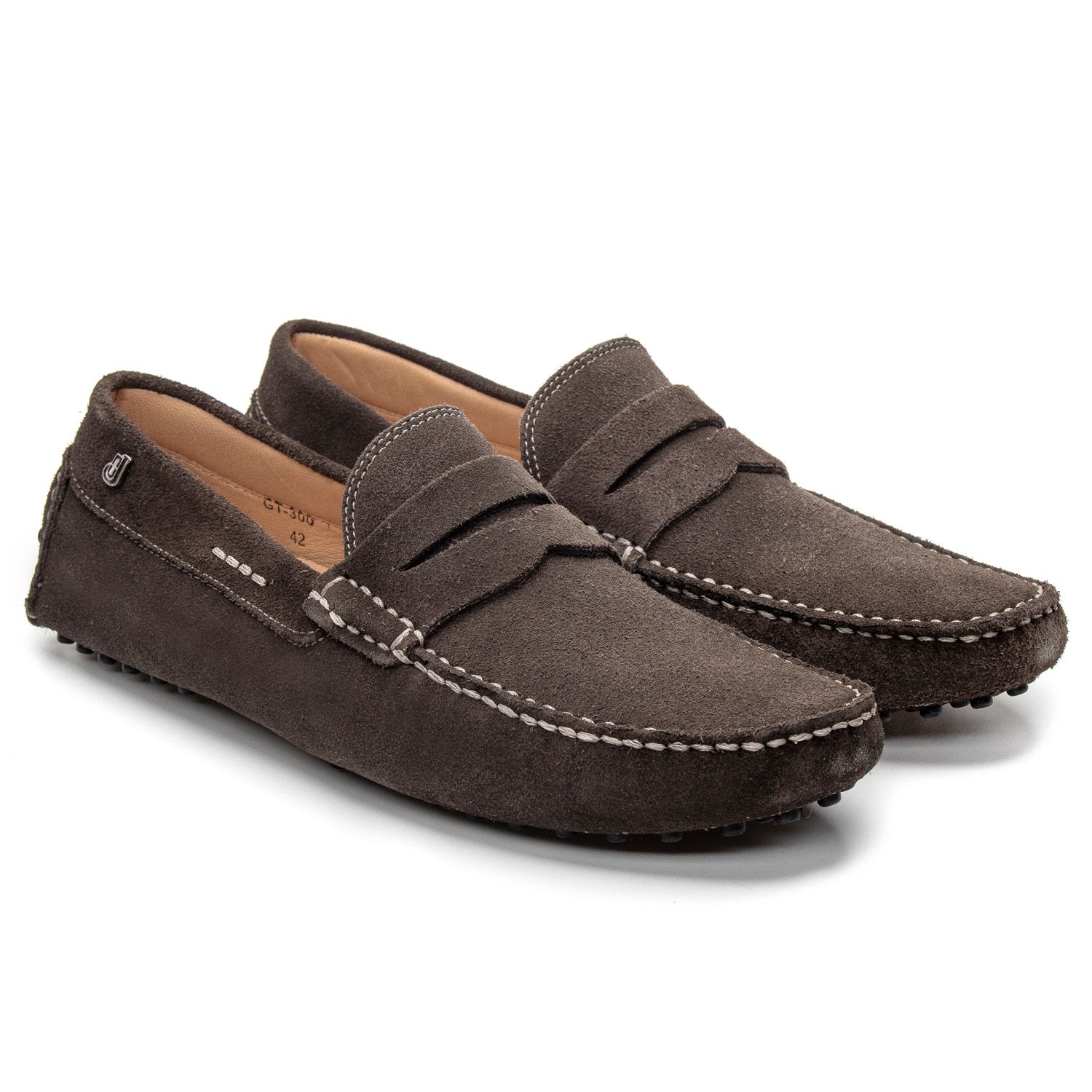 Mocassim Esportivo Masculino Drive Cinza GT300 JACOMETTI