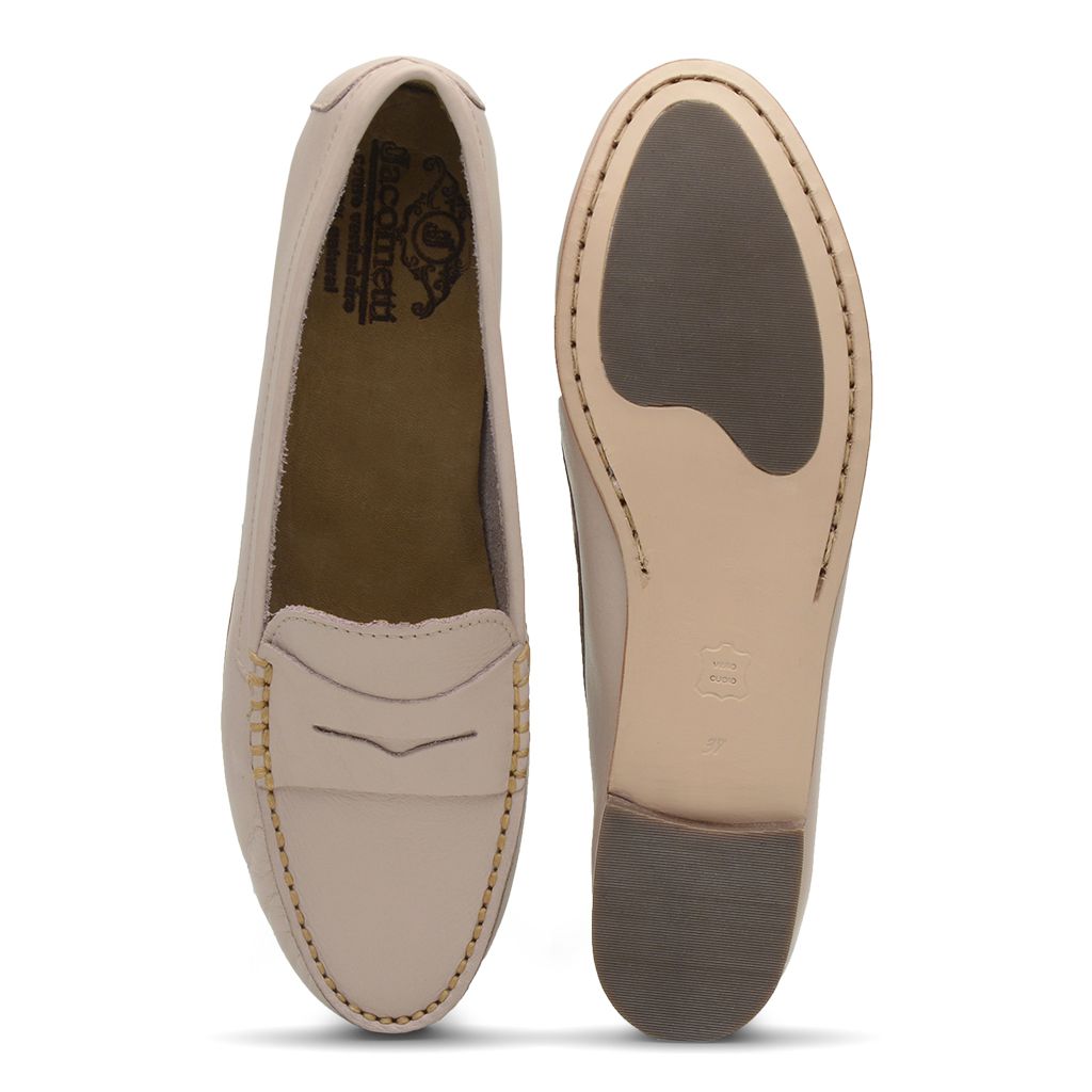 Sapato com sola de couro feminino shop