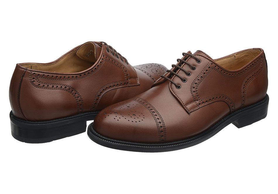 Sapato Scatamacchia Chocolate 301 Tamanho Especial JACOMETTI