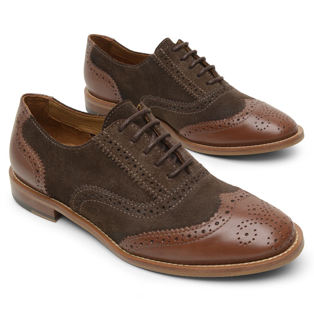 Oxford feminino marrom best sale
