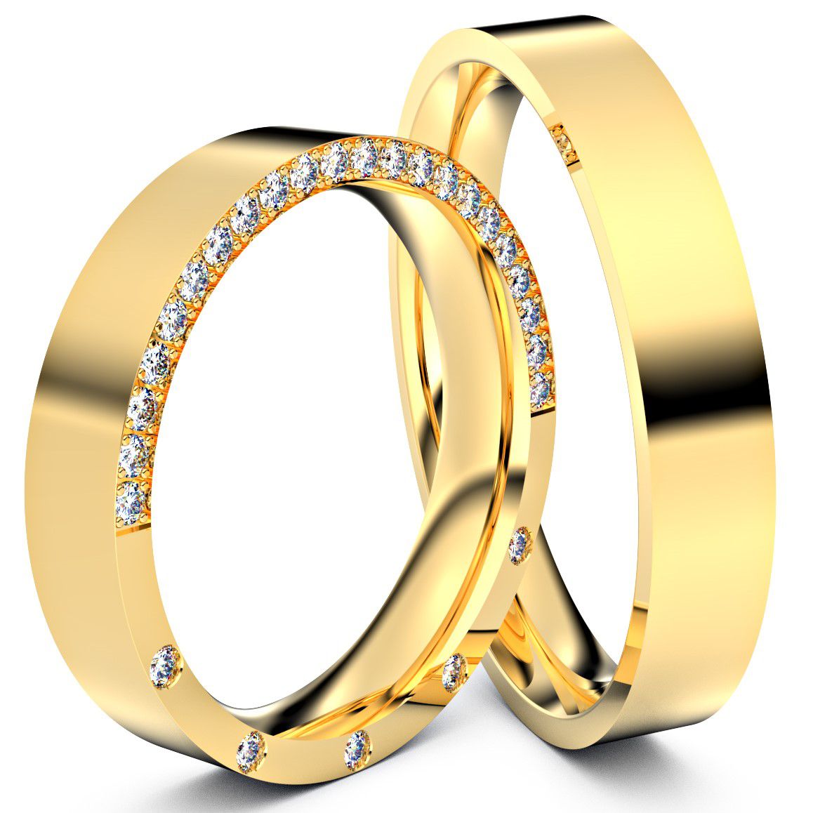 Alianças de Casamento l Lyon | Joias MB Loja Oficial