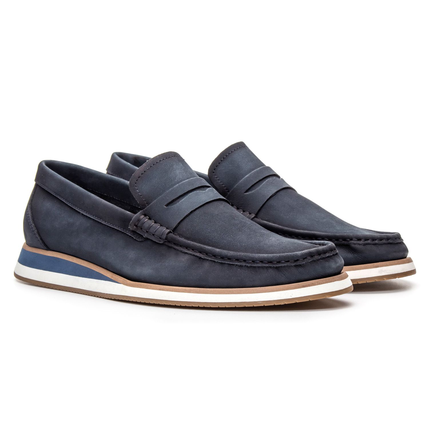 MOCASSIM NEW CRETO ENVELHECIDO NAUTICO | Jovaceli | Sapatos em Couro