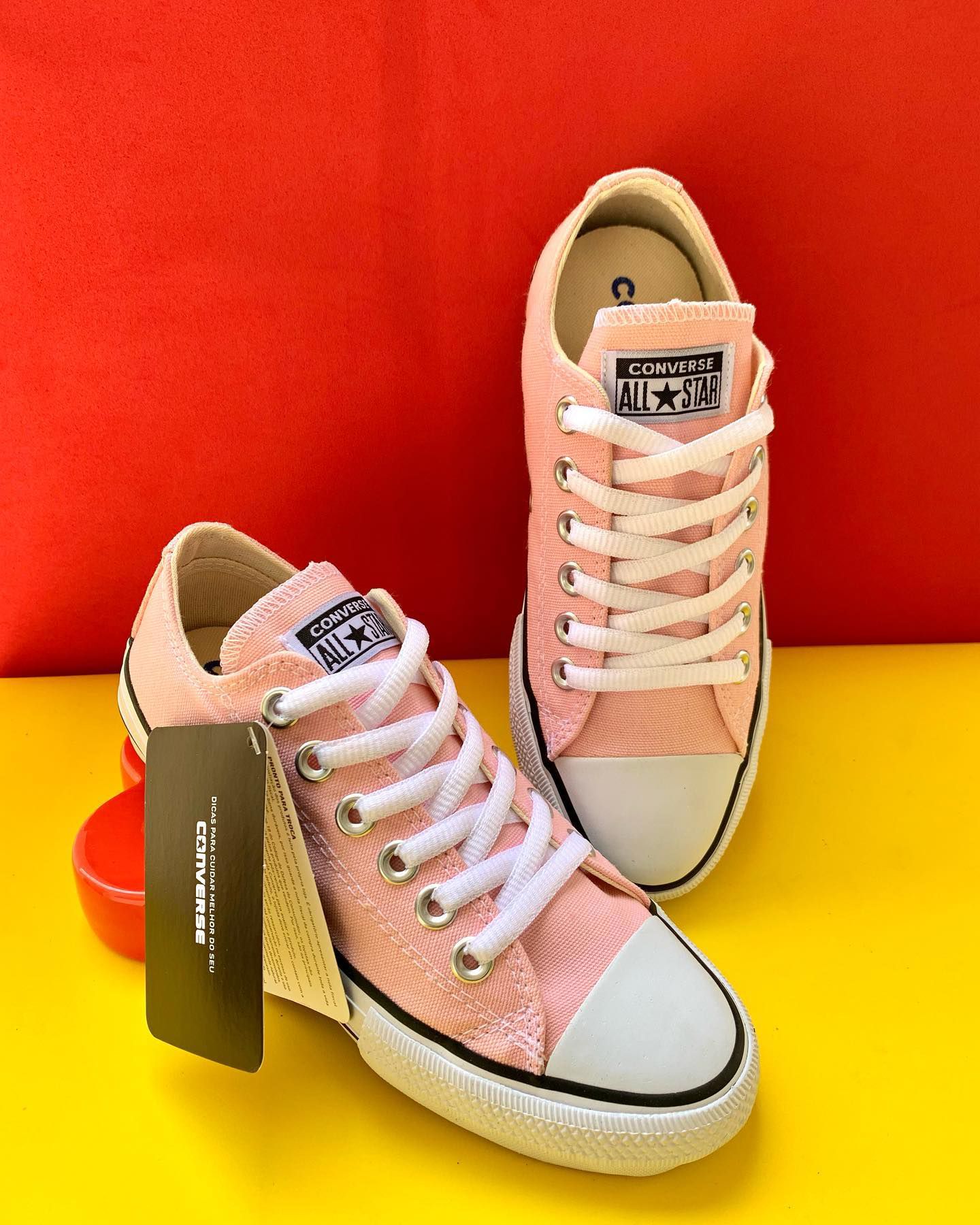 Tenis all star rosa claro outlet