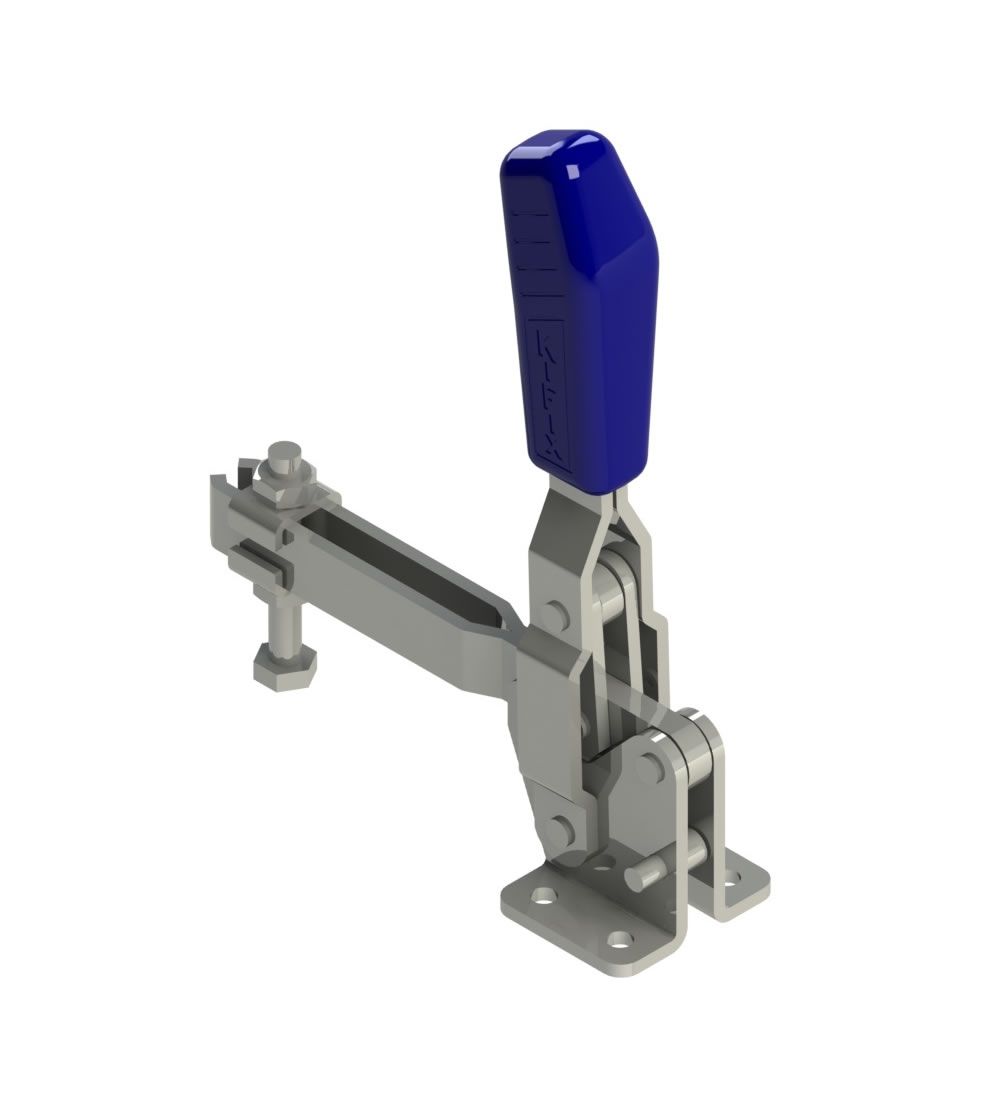 Grampo de Aperto Rápido Vertical KIFIX KF111 DBL INOX 650Kgf 100