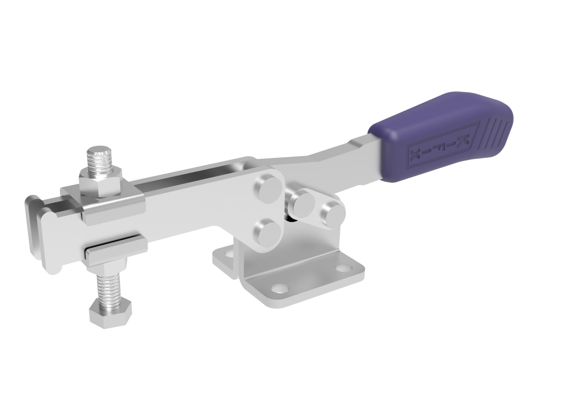 Kit 6 Peças Grampo de Aperto Rápido Horizontal KIFIX KF511 D INOX