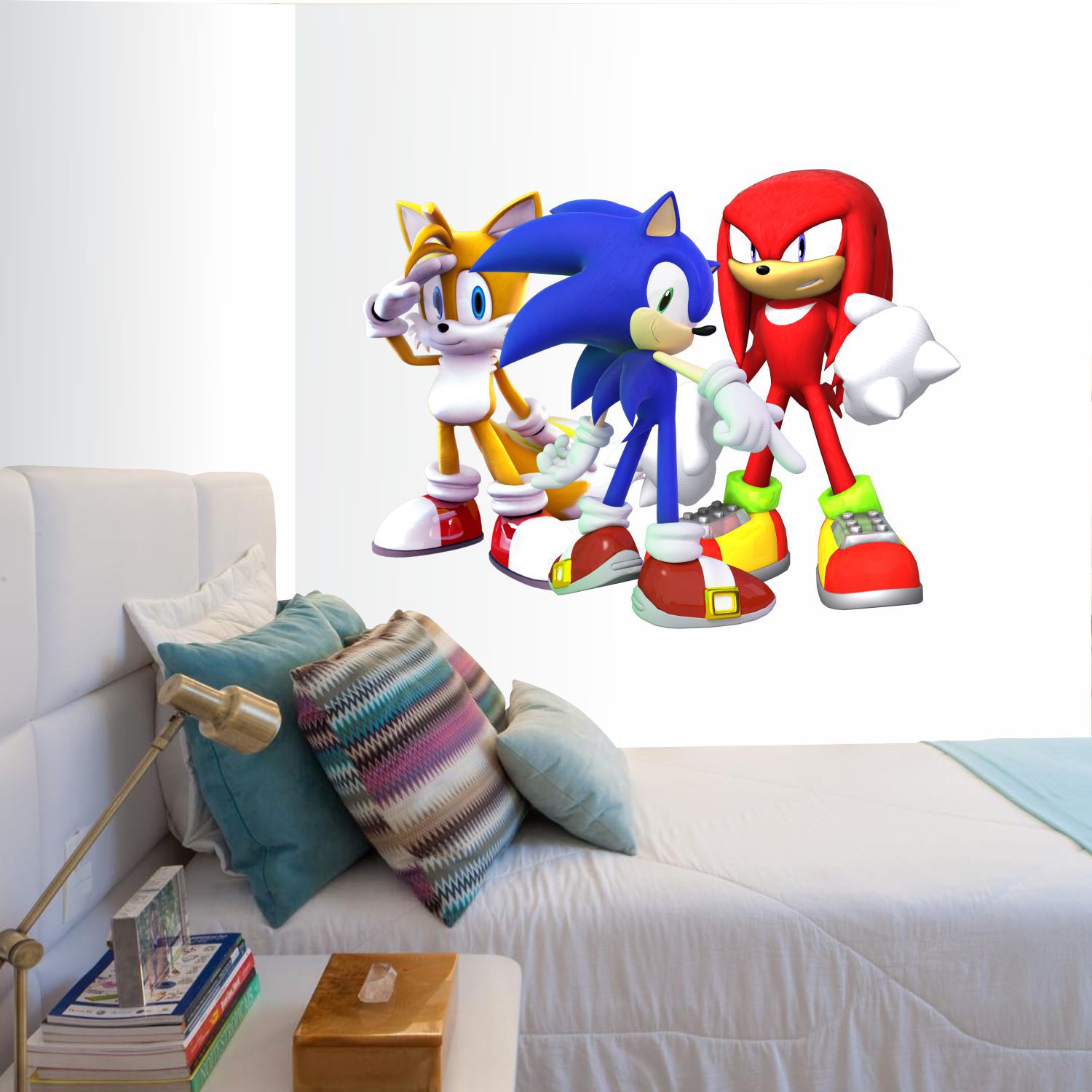 Adesivo Parede Decorativo Sonic - Personagem Knuckles the Echidna