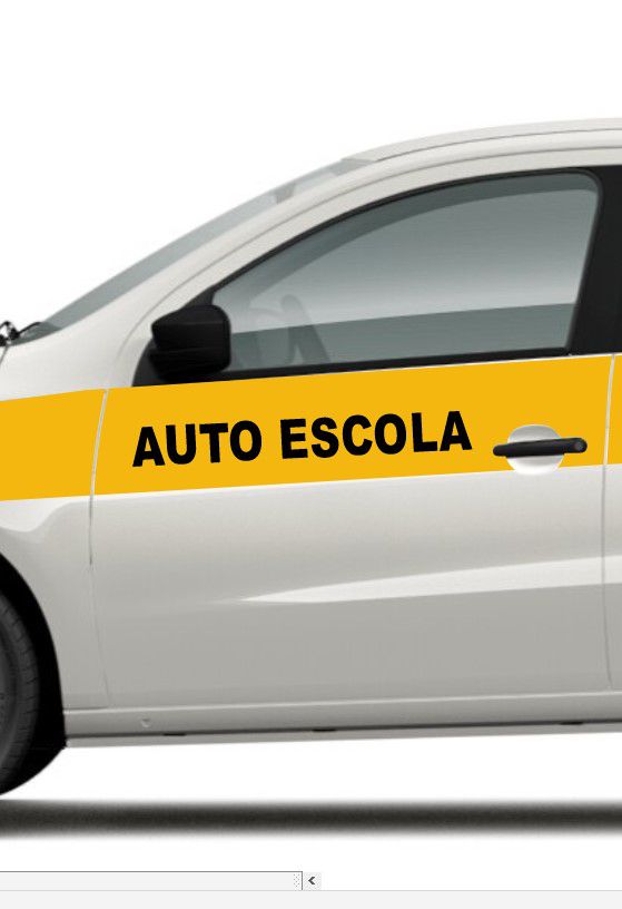 Adesivo Auto Escola | KRadesivos