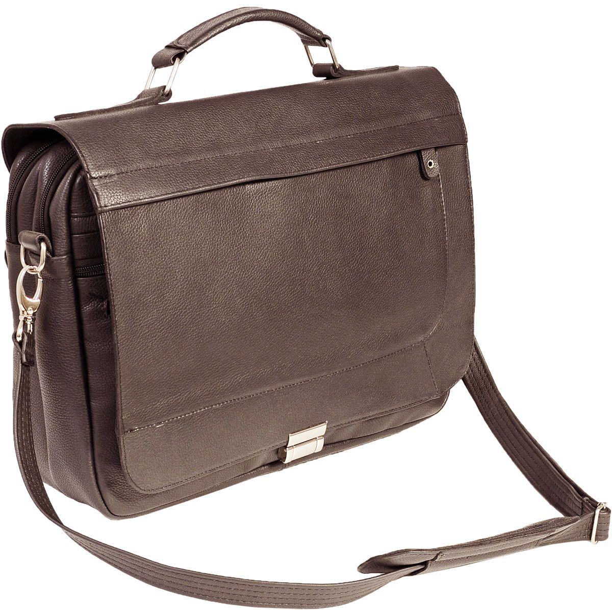 Pasta executiva em couro original café. / LARGADÃO COM VOCÊ, ONDE FOR!