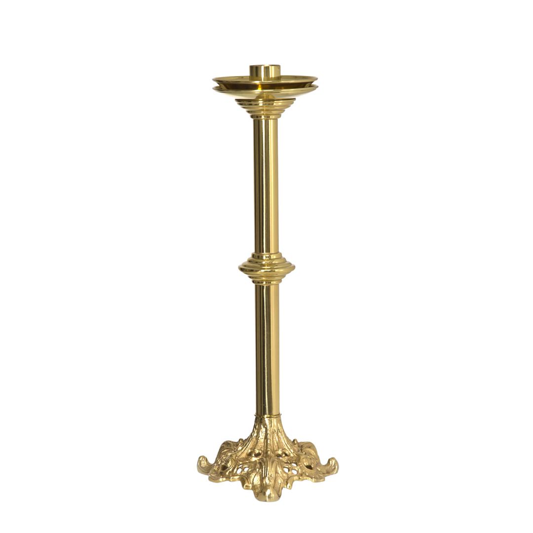 Castiçal Dourado | Loja Da Paróquia - Objetos E Paramentos Litúrgicos