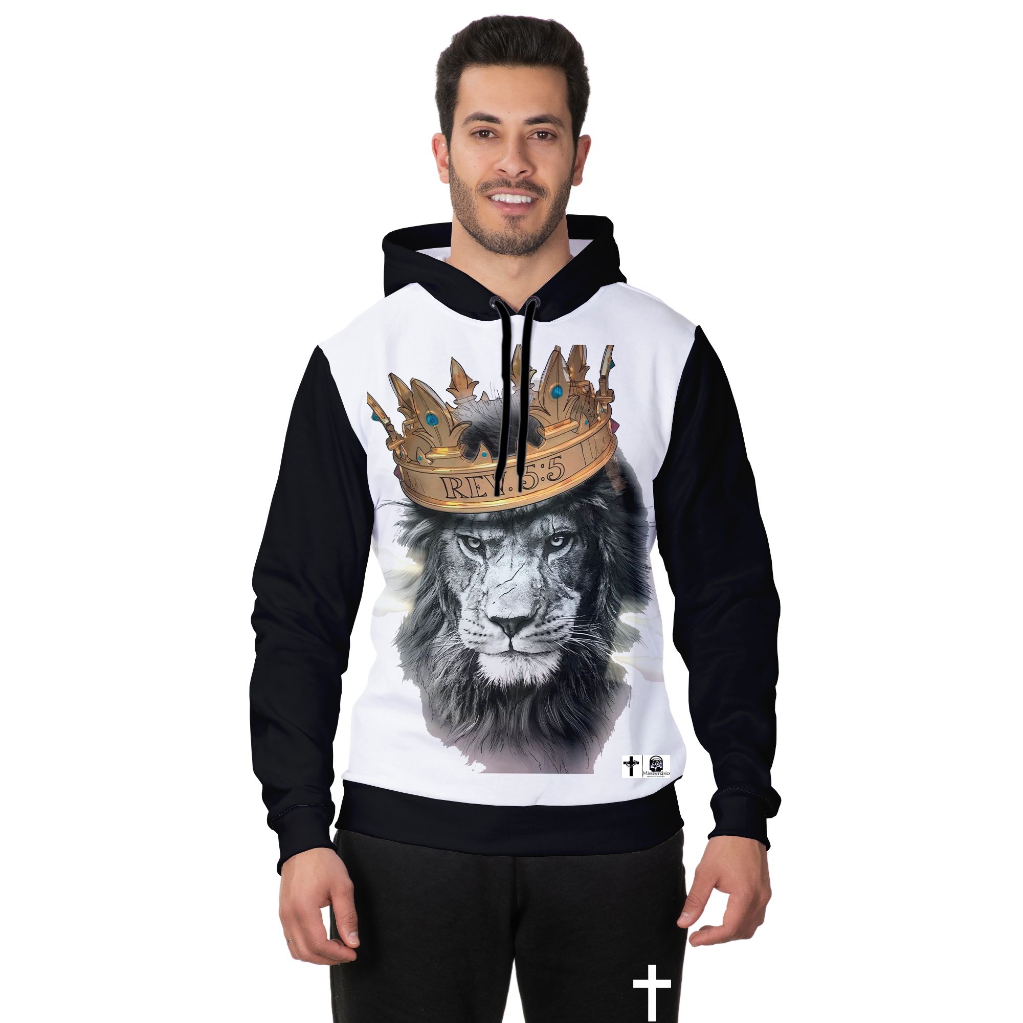 Conjunto Moletom Le o De Jud Realista Blusa Cal a Preto Loja do Mission rio