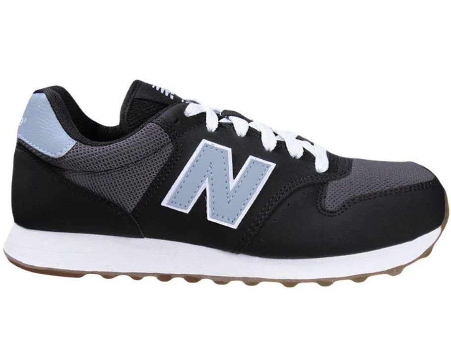 New balance azul e preto best sale