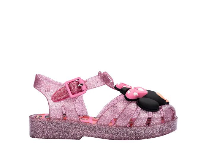 Mini Melissa Sandália Possession Minnie Mouse Baby Rosa Loja