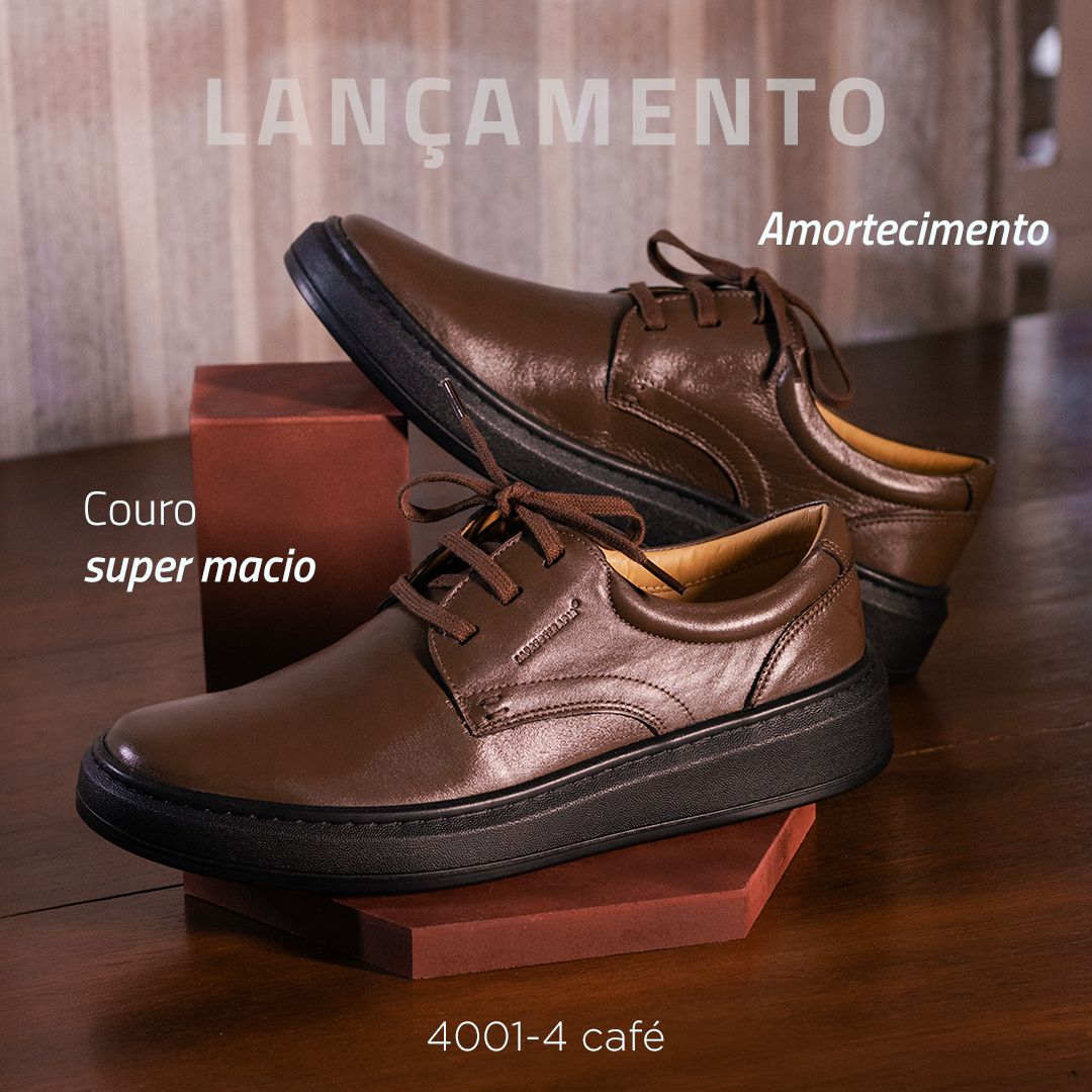 O sapato casual mais confortável!