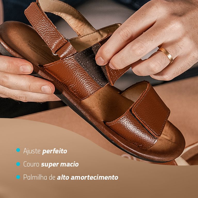 Qualidade, amortecimento e muita praticidade no calce!