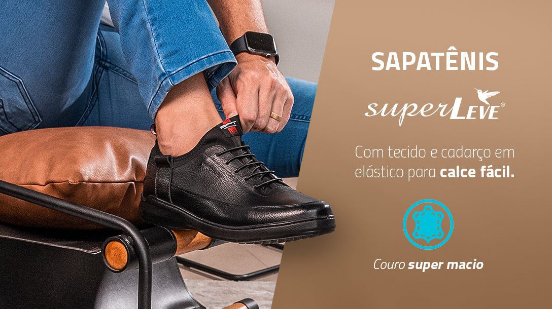 O sapatênis mais confortável!