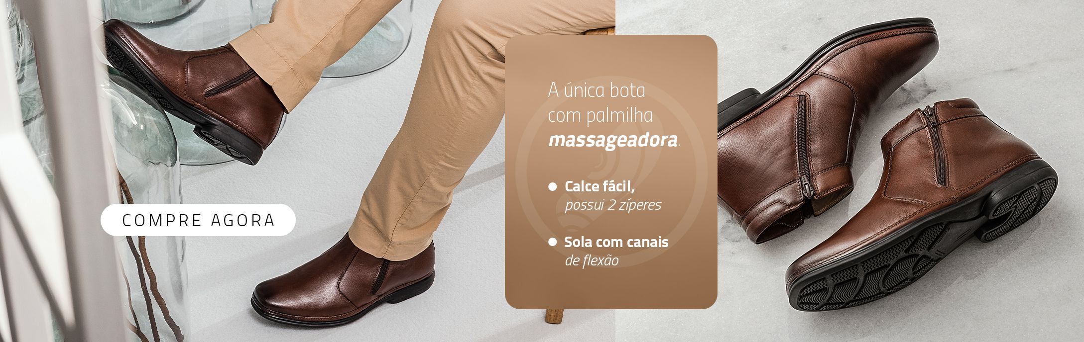 A única bota massageadora!