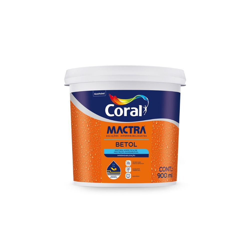 Manta Impermeável Betol Ecológico Mactra 900ml | Luidar Tintas